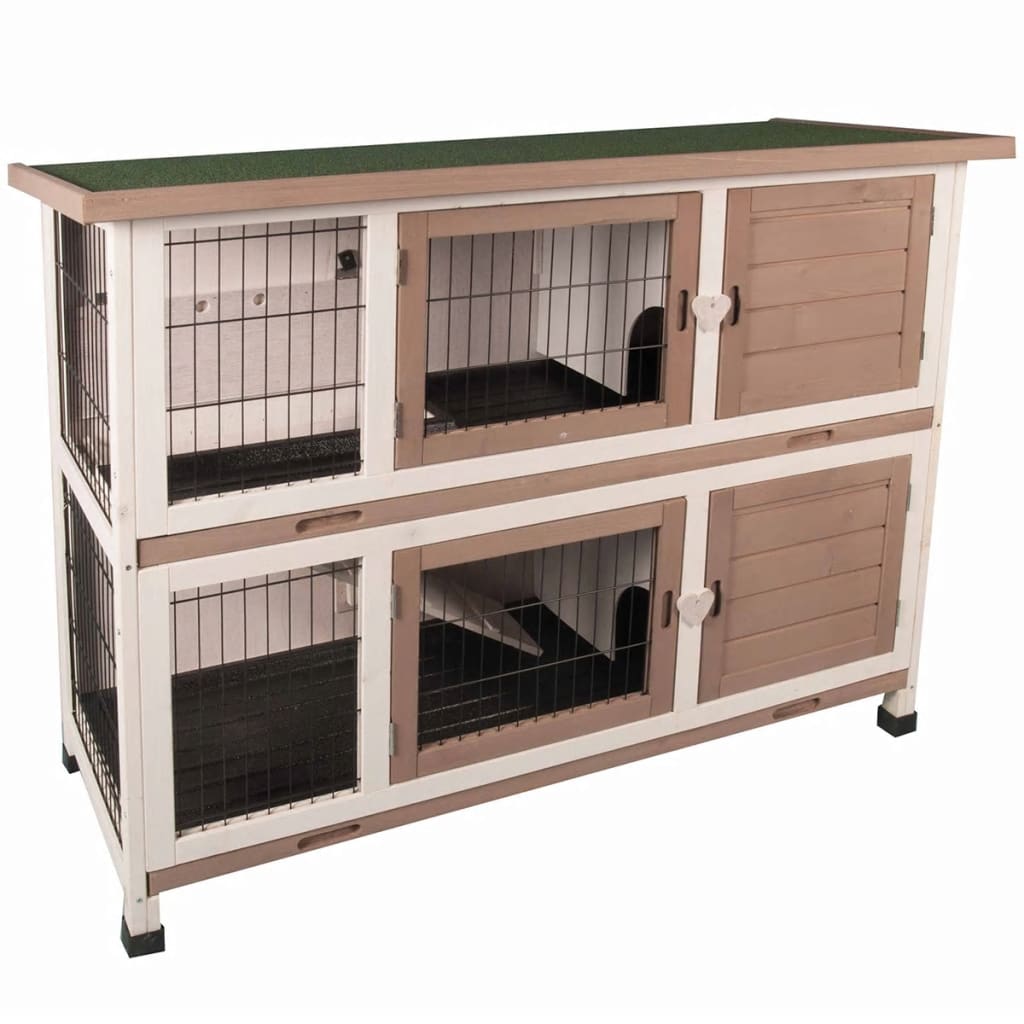 Flamingo 210052 Kaninchenstall Combi 2 Urban 122x50x102cm