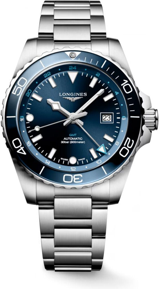 Longines HydroConquest GMT rannekello L38904966