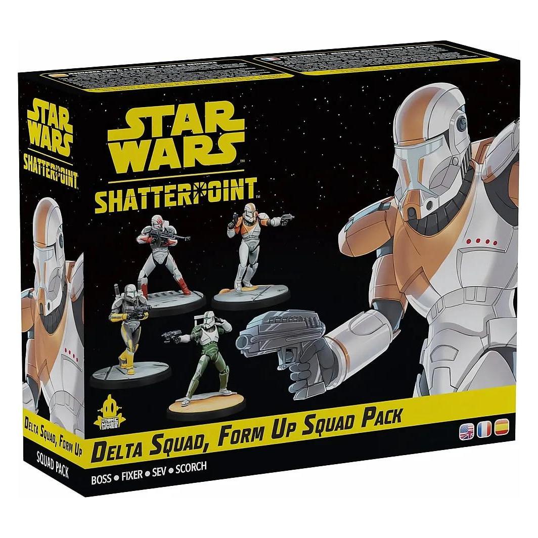 Atomic Mass Games SW SHATTERPOINT DELTA SQUAD, FORM UP (SQUAD) (FR-DE-EN-ES) (Kunststoff) (AMGE1002)