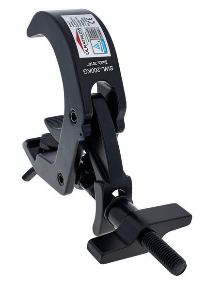 Duratruss Big Selflock Clamp 200kg Black nero