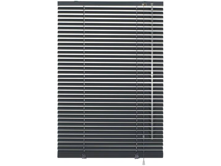 Jalousie GARDINIA Aluminium-Jalousie 25 mm Gr. 3, grau (schieferfarben), B:70cm H:175cm, Jalousien, Jalousie, Jalousiebänder farblich passend