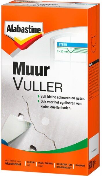 Alabastine Muurvuller - 500 gram   8710839100056   Behang