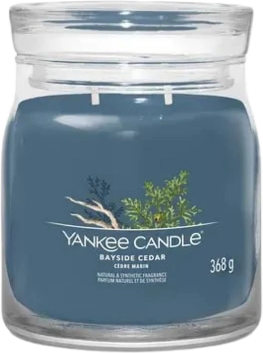 YANKEE CANDLE Signature 2-Docht Bayside Cedar 368 g