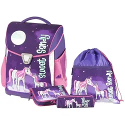 SCHNEIDERS Schulranzenset Basic Sweet Sandy 4-teilig