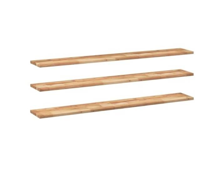 HKTMGDNG 3er Set Schweberegal Massivholz Akazie 160x20x2cm Wandboard Vielseitige Echtholz Wandregale für Schlafzimmer, Küche und Wohnraum zur stilvollen Präsentation von Dekoration.