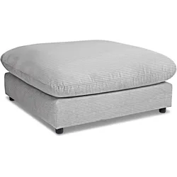 Hocker SANSIBAR DAGEBÜLL (BHT 100x44x100 cm) - Bezug: Stoff - BHT 100x44x100 cm