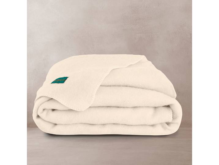 Couverture pure laine fabrication française 400 g/m² - Blancheporte