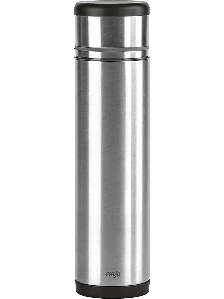 Emsa Edelstahl-Isolierflasche "Mobility" - 1 l - onesize