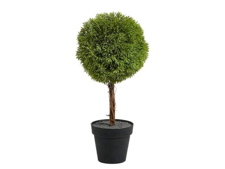 BUTLERS Kunstpflanze ø10 x H35 cm - FLORISTA - Buchsbaum im Topf