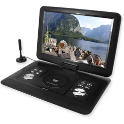 Soundmaster PDB1600SW (Tragbarer DVD-Player), Blu-ray Player + DVD Player, Schwarz