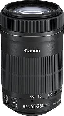 Canon EF-S 55-250 mm F4.0-5.6 IS STM 58 mm Filtergewinde (Canon EF-S Anschluss) schwarz