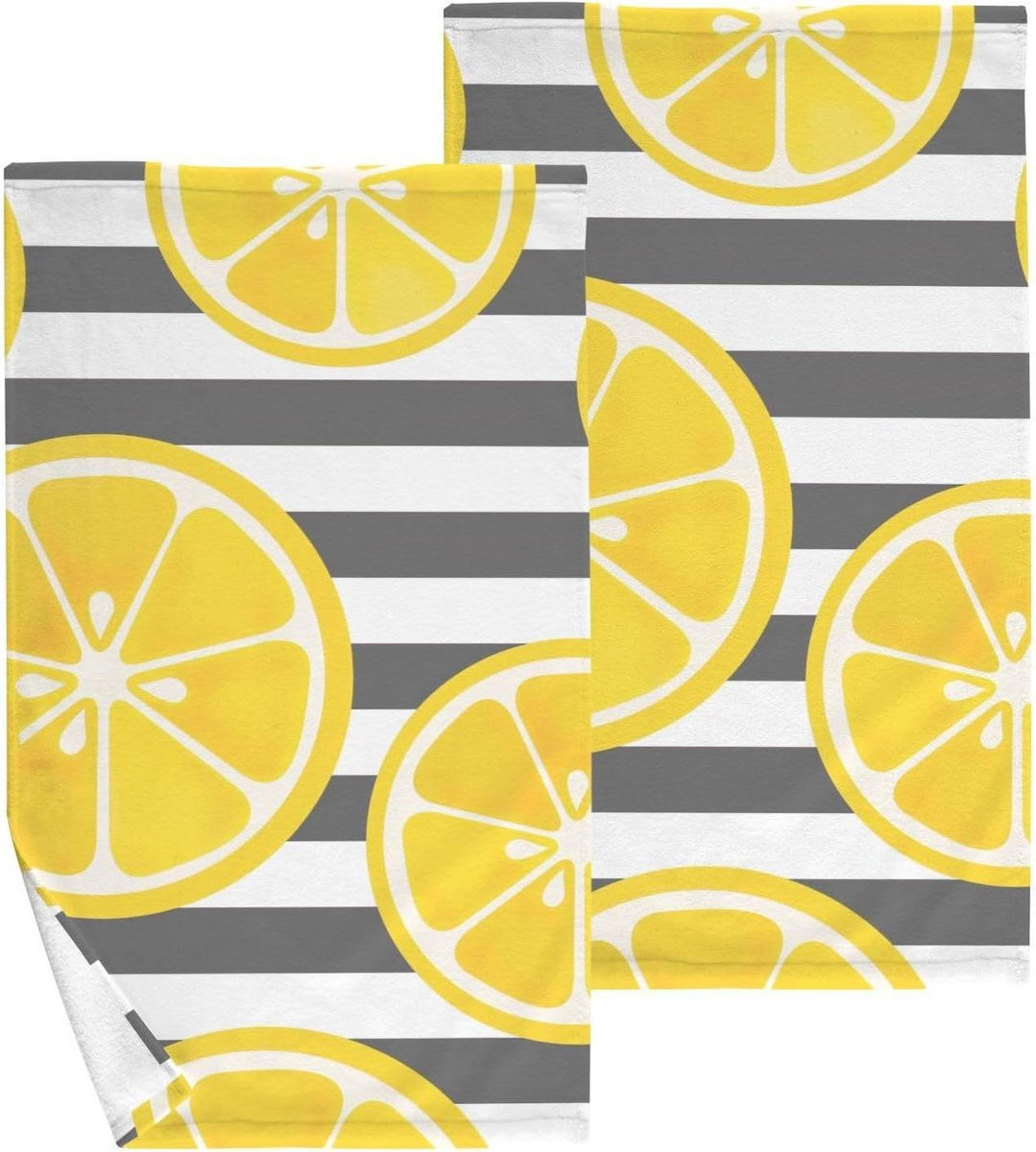 Decoratieve Handdoeken Set voor Keuken en Badkamer, Zeer Absorberend, 72 x 36 cm