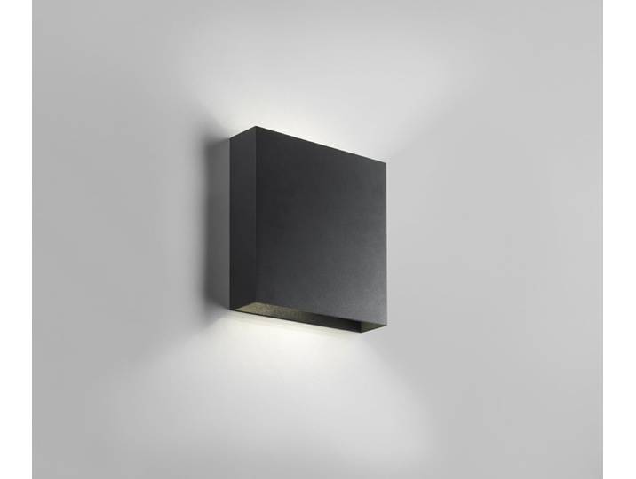 Compact W3 LED-Wandleuchte, schwarz, Up/Down - LIGHT-POINT - Wohnzimmer - Aluminium
