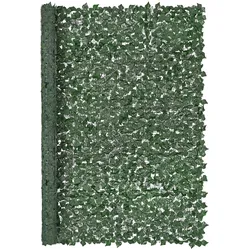 VEVOR Sichtschutzzaun aus Efeu, 2440 x 1830 mm, künstliche Pflanzenwand, Efeuzaun mit verstärkter Verbindung, künstliche Hecken mit Weinblättern als Dekoration für Garten, Hof, Balkon oder Terrasse