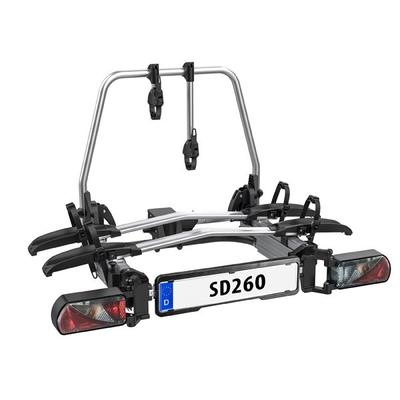 LAS AUTO UND CAMPINGZUBEHöR Fahrradträger, Anhängekupplung Flügeltürträger SD260 für 11596
