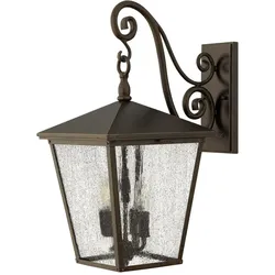 Elstead Lighting, Gartenbeleuchtung, Trellis Aussen-Wandleuchte E14 4-fach Regency-Bronze IP44 (E14, IP44)