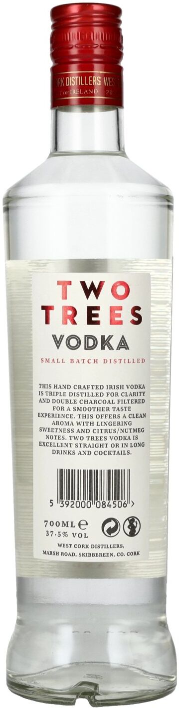 Two Trees Vodka 37,5% Vol. 0,7l