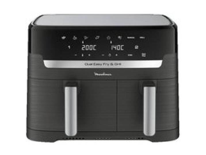 Moulinex Dual Easy Fry & Grill Air fryer et gril 8 3L 2 tiroirs 8 programmes prédéfinis EZ905B20