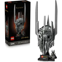 LEGO Icons 11373 Der Herr der Ringe: Saurons Helm, Modellbau für Fans