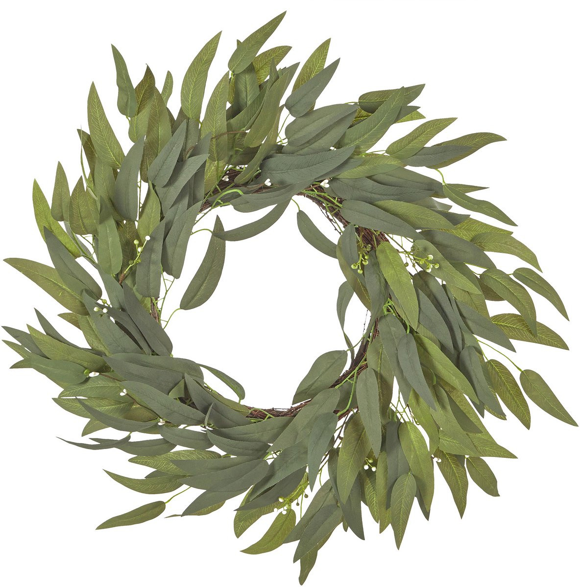 Beliani Krans Groen Synthetisch