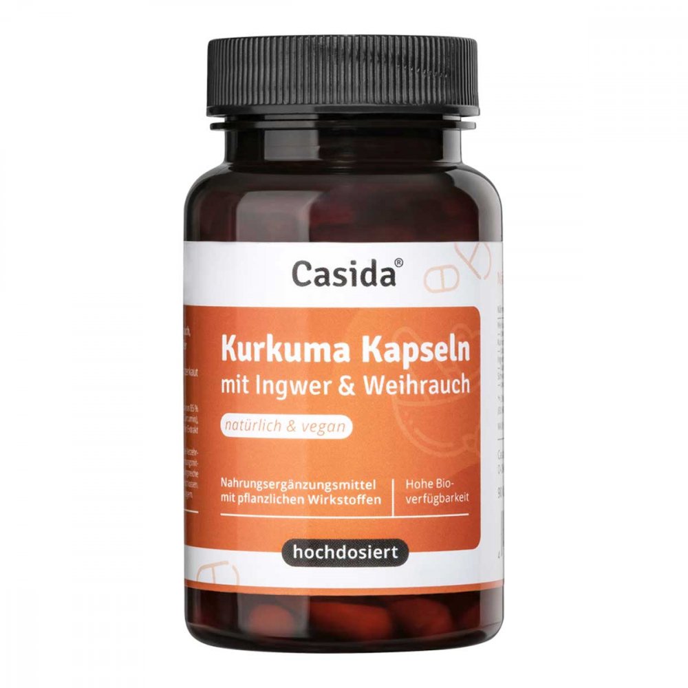 Casida GmbH Kurkuma+Ingwer+Weihrauch Kapseln Hochdosiert 17975409