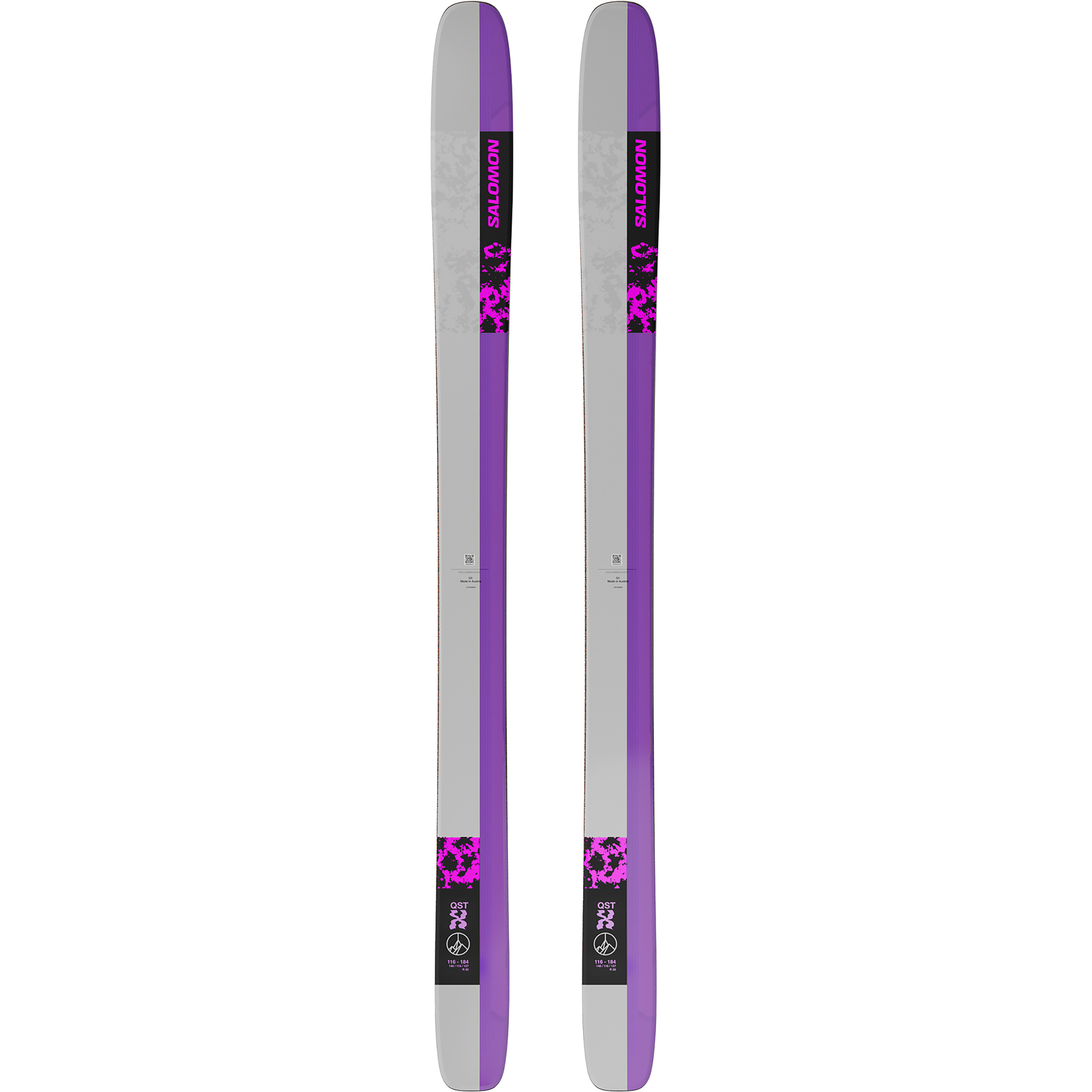Salomon N Qst X Freerideski 25/26 Ski pink Größe 192cm Freeride