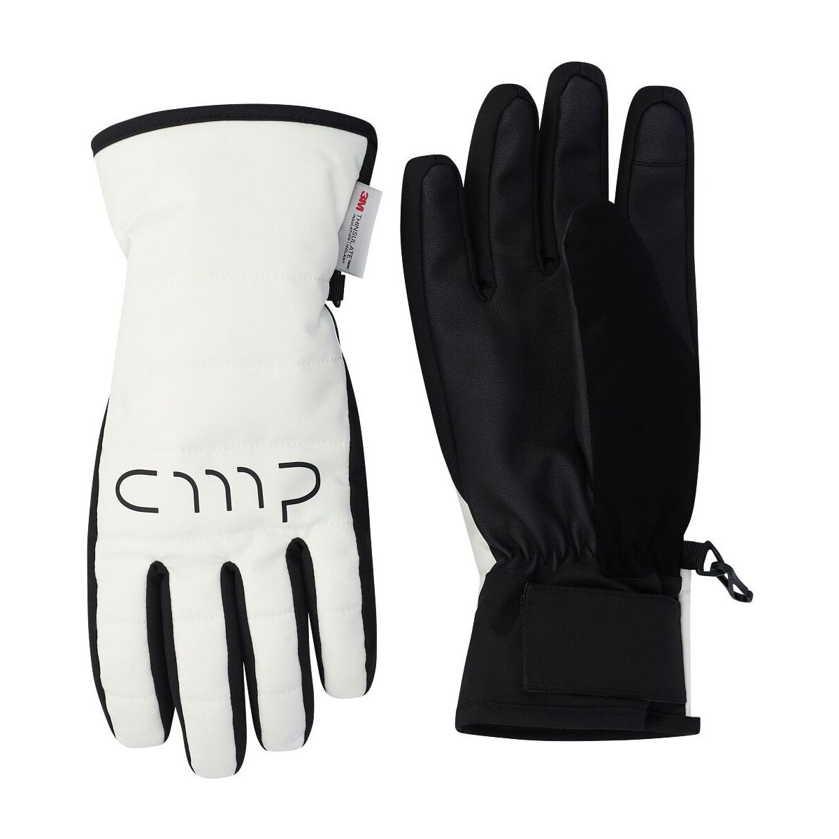cmp - collective (of) moving people Unisex Twill Ski Gloves ivory (A125) 11 6525773-A125-11