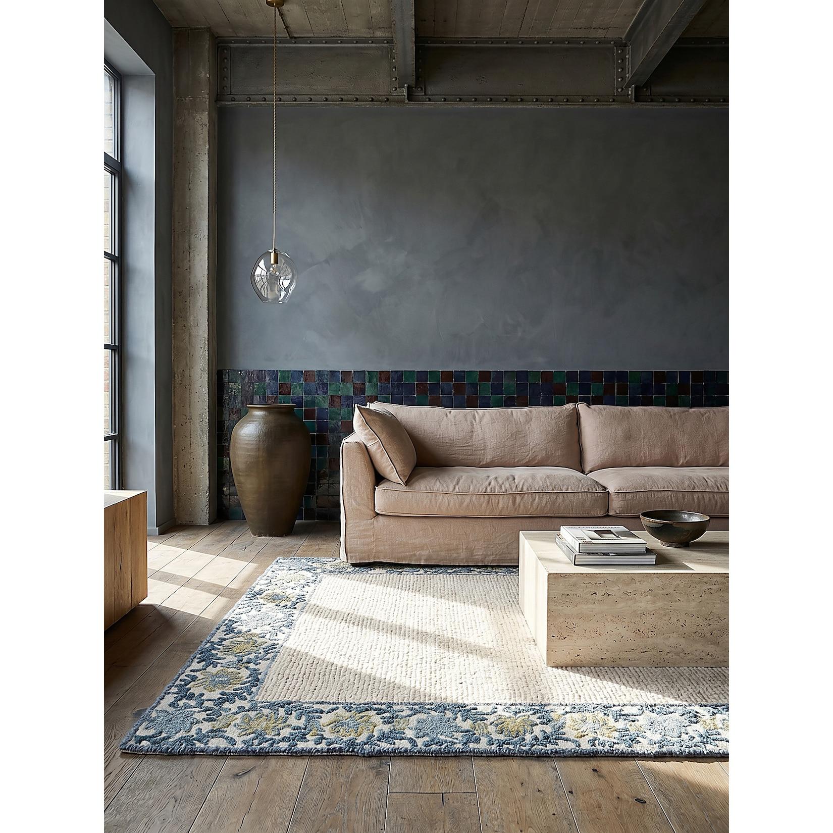 Teppich floral Blau 160 x 230 cm - BROK Kadima Design