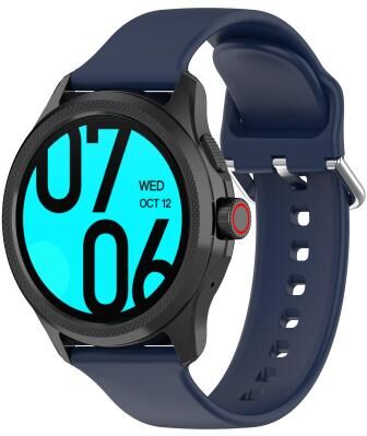 Everyday Crate Universal Silicone Watch Band Adjustable Replacement Watch Strap For TicWatch Pro 5 And Fossil Watches midnight Blue