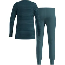 Odlo, Unisex, Funktionsshirt, Active Warm Set / Active Warm Set (104), Blau, 104