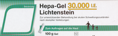 Zentiva Pharma GmbH HEPA GEL 30.000 I.E. Lichtenstein 100 g 03970213