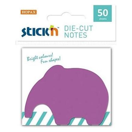 Stickman Selbstklebendes Elefanten-Notizbuch (70 x 70 mm) (41920918)
