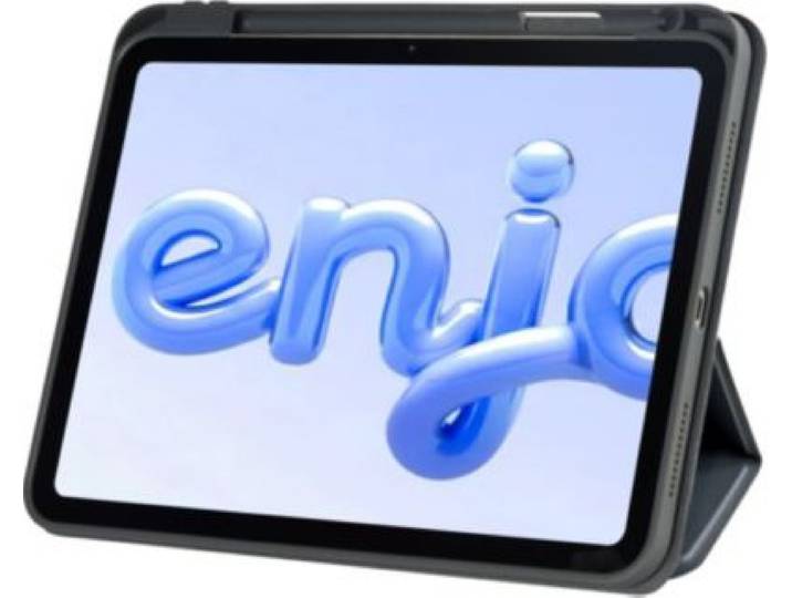 Essentielb - Housse Ipad 10.9 Folio Gris Foncé Gen 10 11 12
