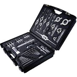 Exact 70511 Gewindeschneidsatz 61teilig HSS metrisch M3, M4, M5, M6, M8, M10, M12