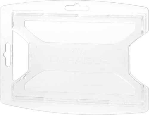 Durable 895119 reXycle Ausweishalter Clip, Jojo, Kette, Textilband 10St.