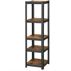 Regal   ¦ schwarz ¦ Maße (cm): B: 37 H: 150