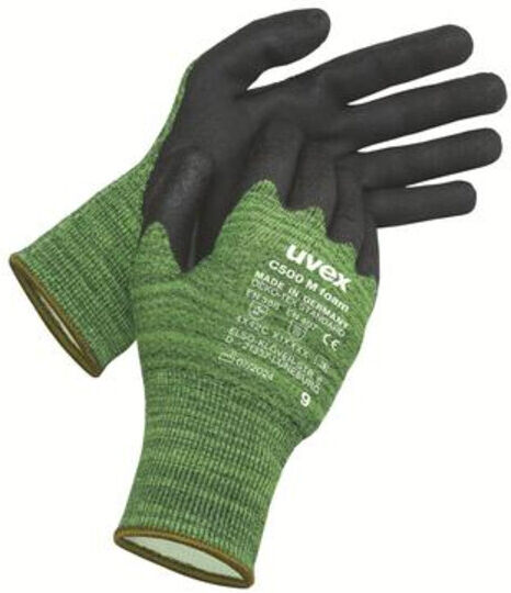 uvex Schnittschutzhandschuhe uvex bamboo Twinflex, High Performance Elastomer (HPE), SoftGrip-Foam-Beschichtung, Größe 10 (6049810)