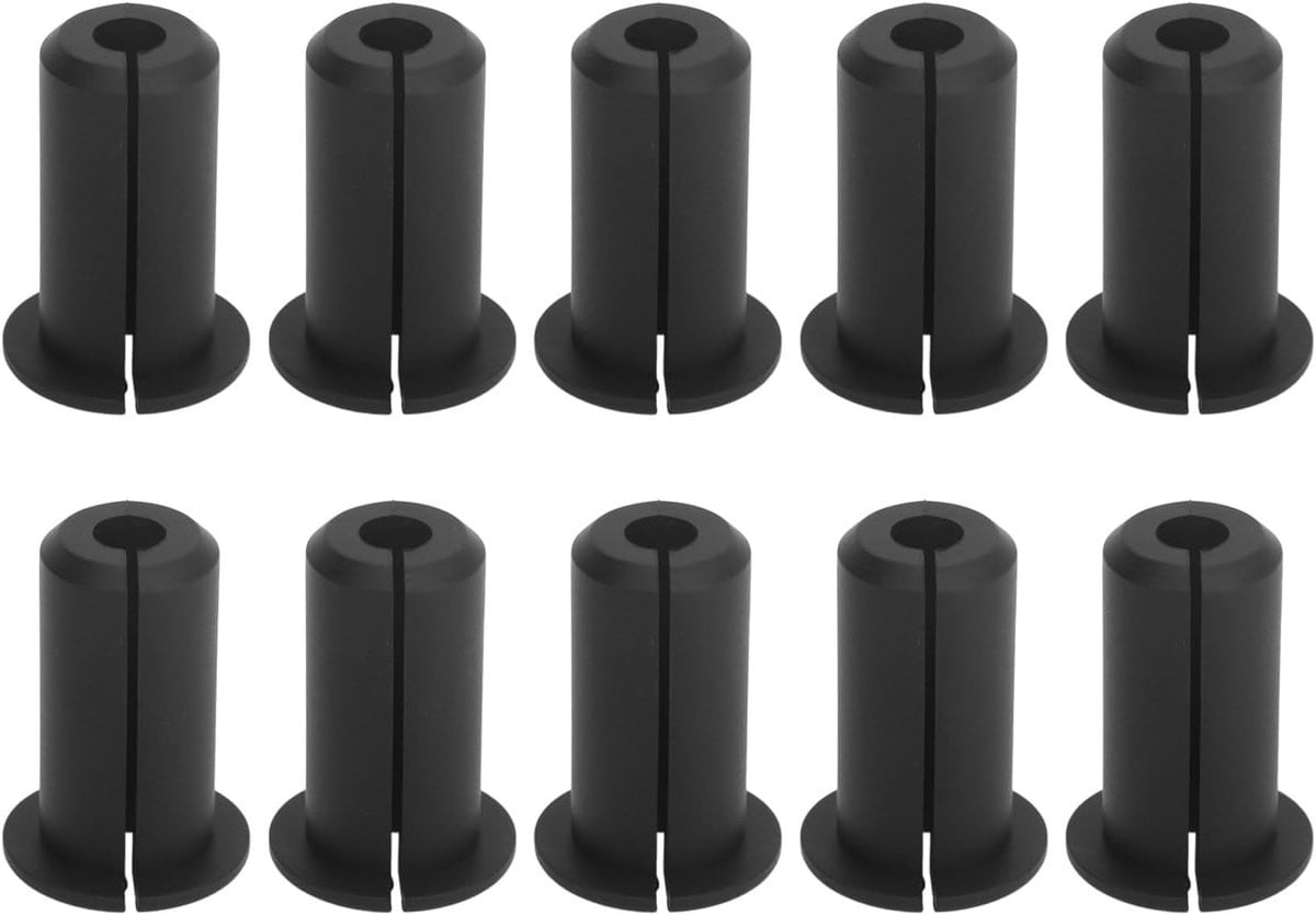 10 Stuks Siliconen Muurdoorvoeren voor Kabelgeleiding, 0,75 Inch