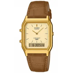 Casio AQ-230EGL-9AEF Collection Edgy Armbanduhr Ana-Digi Goldfarben