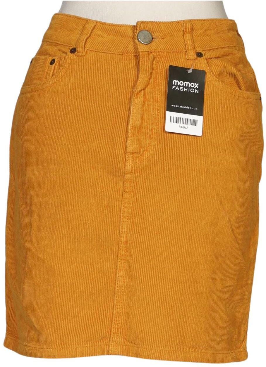 asos Damen Rock, Orange, Gr. S (UK 8), Baumwolle - Second Hand