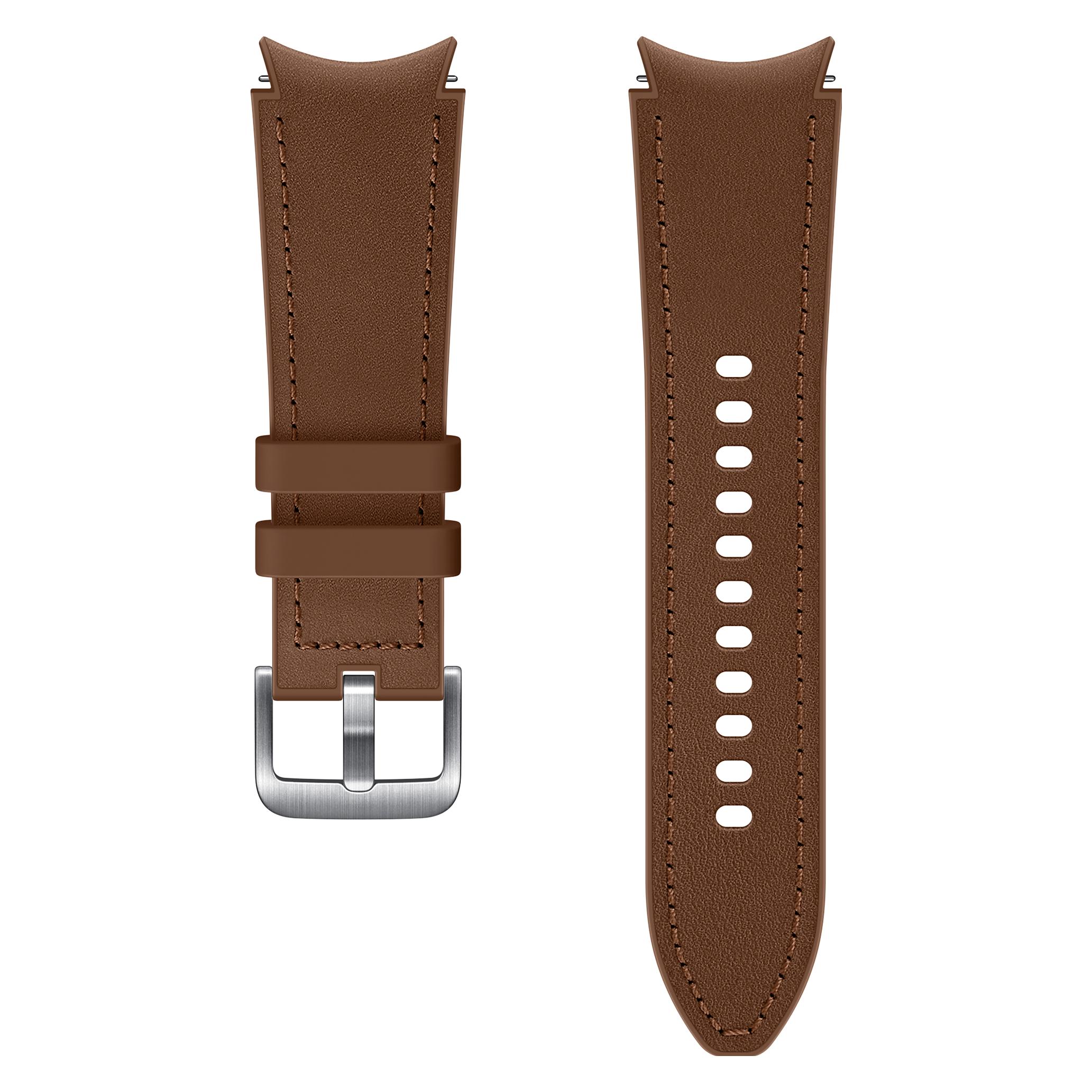Samsung Hybrid Leather Band (20 mm, Leather, Leder) (ET-SHR89LAEGEU)