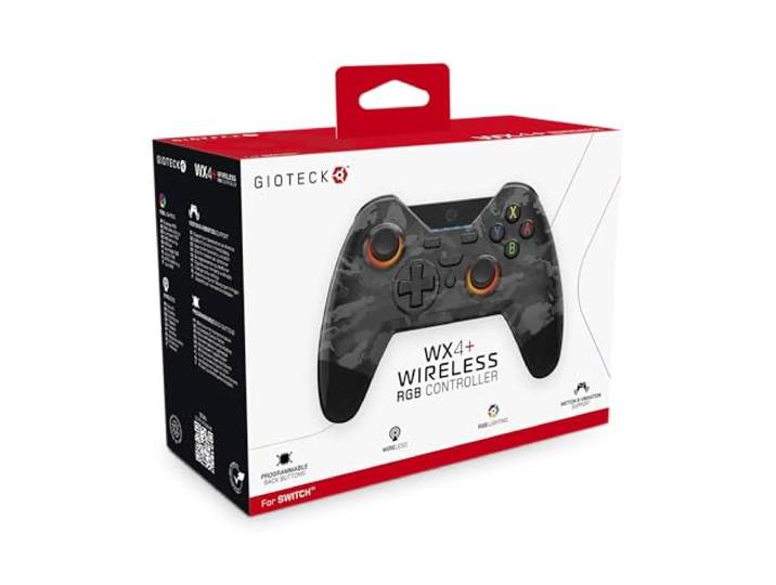 GIOTECK WX4+ Wireless RGB Controller