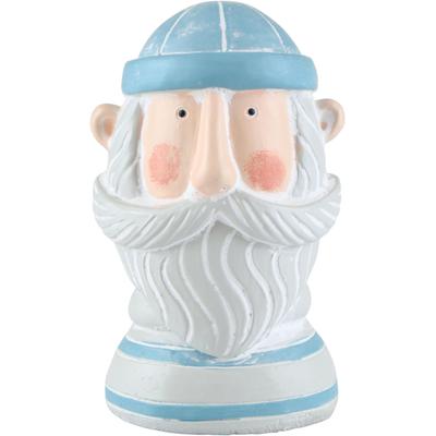 Dekofigur AM DESIGN "Seefahrer, aus Polyresin", weiß, B:4,5cm H:10cm, Polyresin, Dekofiguren, handgefertigt