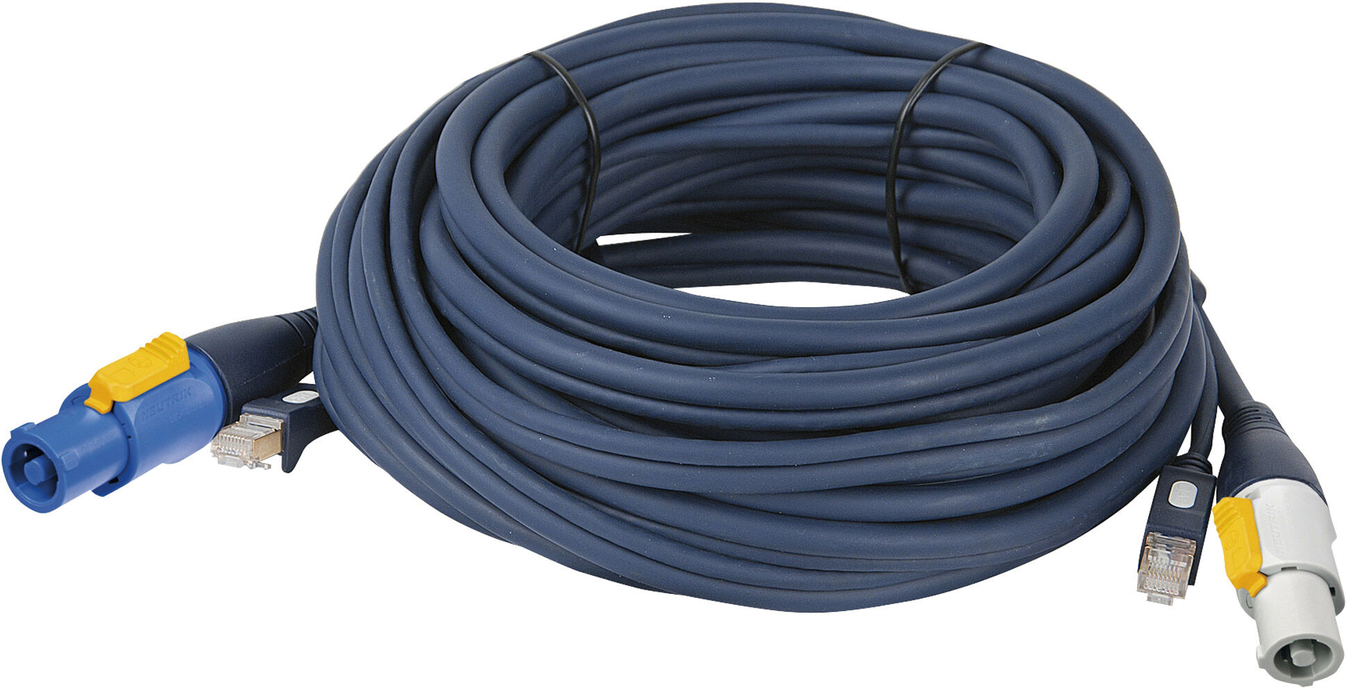 DAP Audio Powercon/rj45 - Powercon/rj45 - Daten / Strom 0,5 M