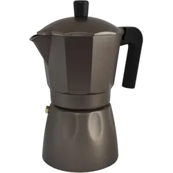 Eurotrail Kaffeemaschine - Cubana Percolator 9, Espressokocher, Braun