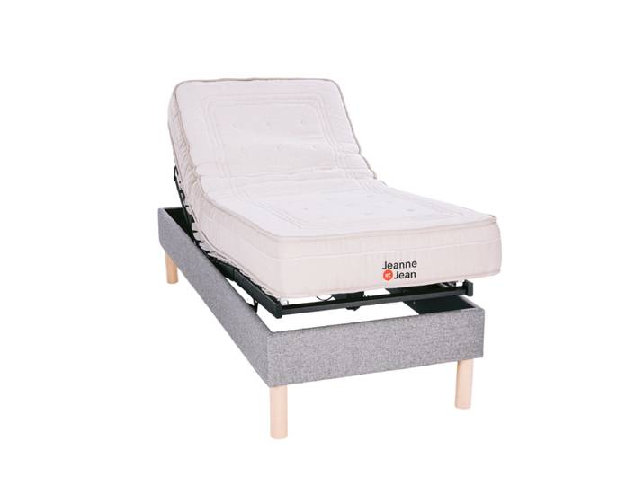 Le Nuit Technique Duo - 80x200, Tissu, Le Rêve Ergo - Matelas...