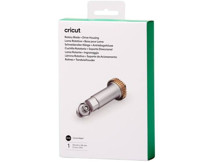 Messer Rotary inklusive Antrieb Cricut Metall T 10.5 cm - Farbe: silber - Bastelmesser