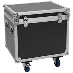 Roadinger Flightcase 4x Pixel Matrix Panel 5x5 RGB/WW mit Rollen, Audio Racks + Cases, Schwarz