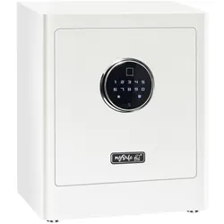 BASI, Tresor, 2020-0000-WEISS mySafe Premium 350 Möbeltresor Zahlenschloss Fingerabdruckschlos