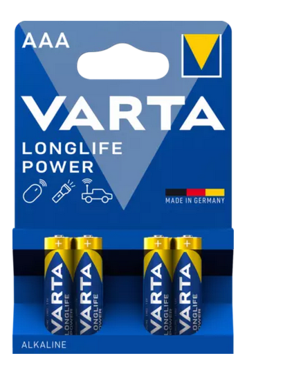 Varta Longlife Power Micro AAA 04903121414 A 1,5V Alkali 4903 Blister 4